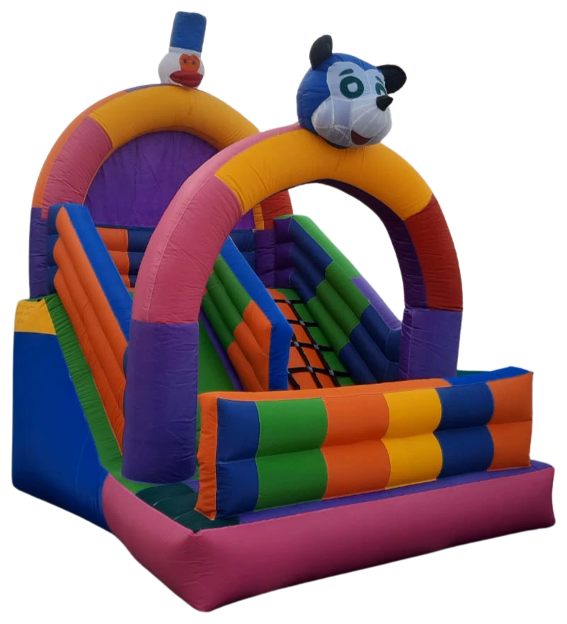 4 Lane Big Bouncy Jumping Castle Manufacturers in Delhi, India - Custom Inflatables