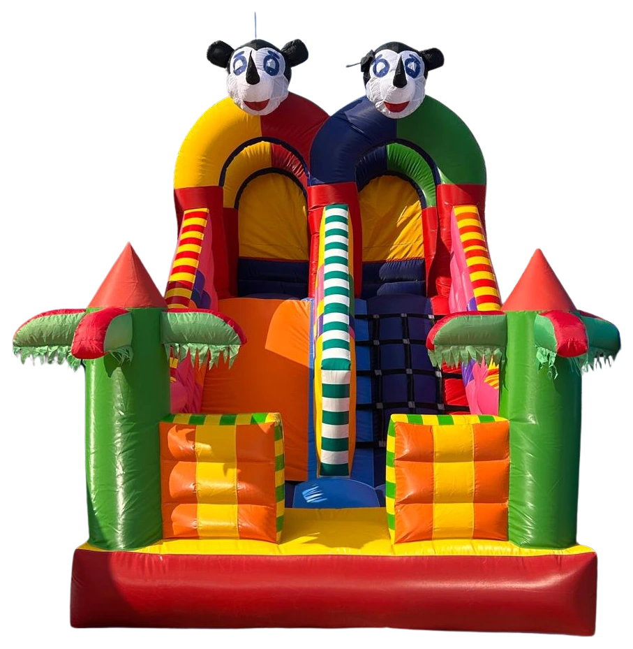 Bouncy Castle 3 Lane Manufacturers in Delhi, India - Custom Inflatables