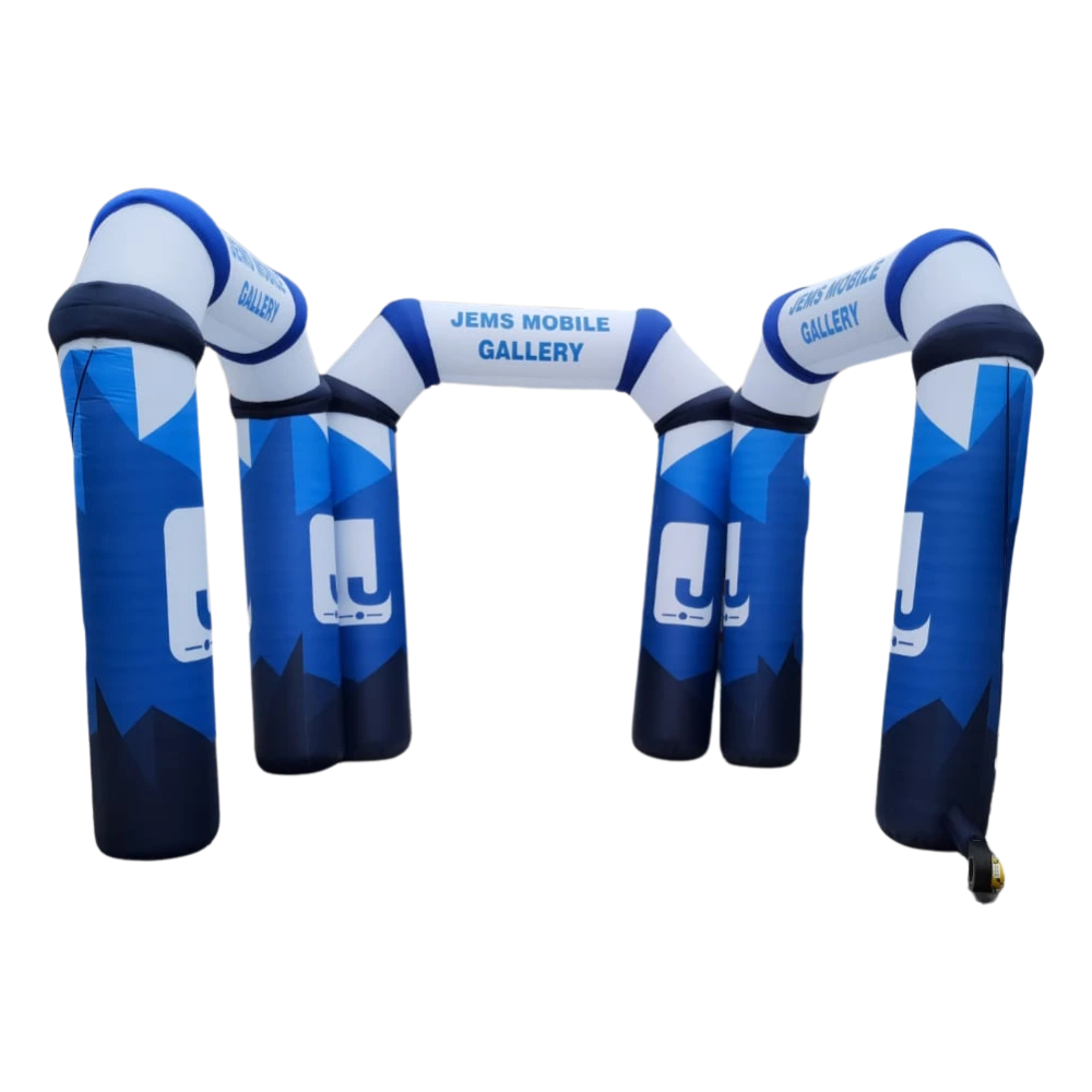 Custom Branded Square Arch Gate - 4×5 m and 5×6 m Manufacturers in Delhi, India - Inflatable Arch Gates
