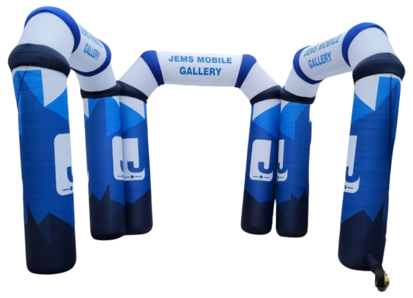 Athletic Brand Arch Gate | A One Sky Balloons Delhi