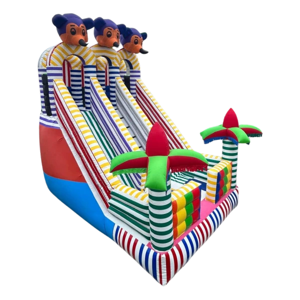 Kids Bouncy Castle with Slider - 10×14 and 12×16 ft | A One Sky Balloons Delhi